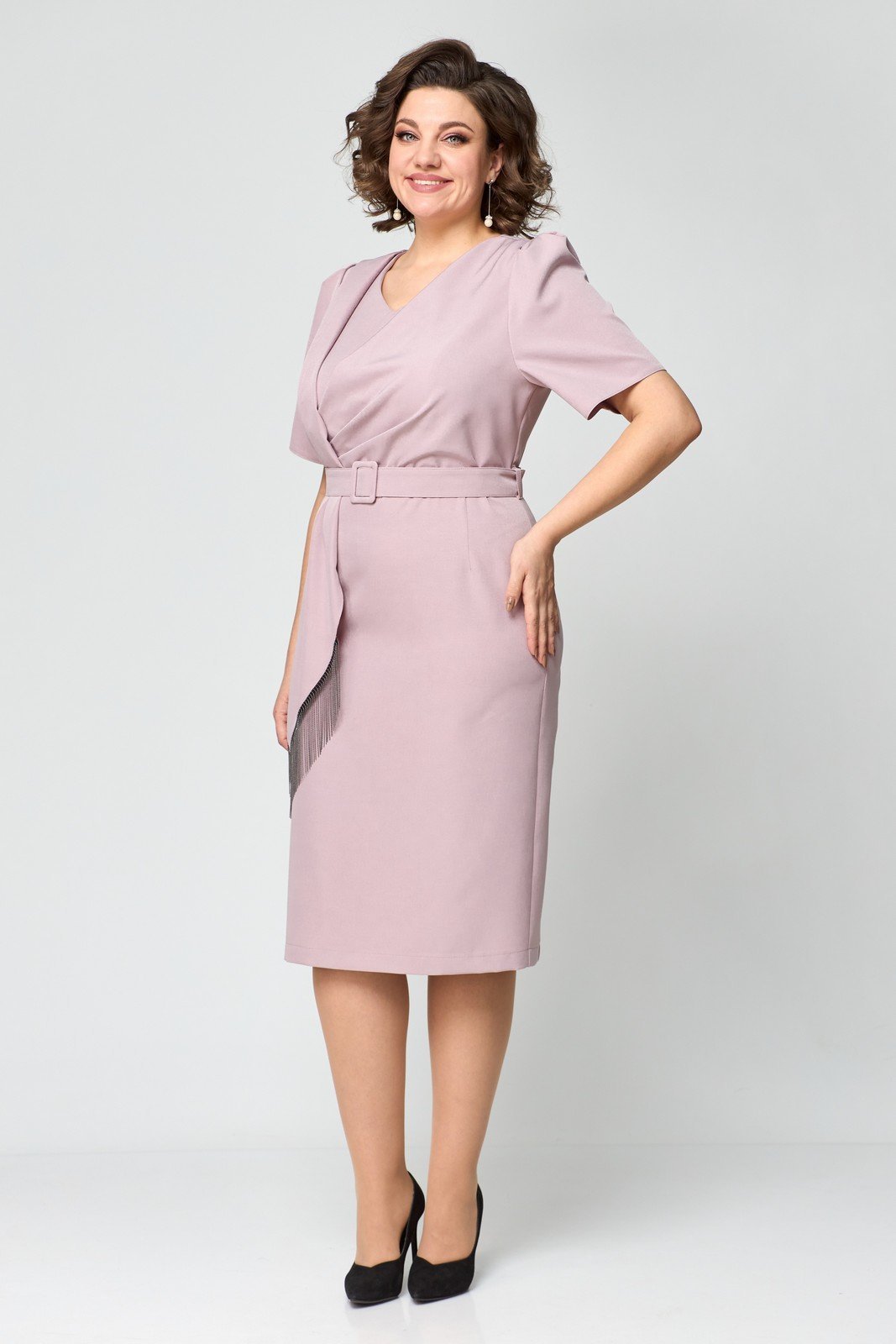 Платье 1172 пыльная роза ANASTASIA MAK купить - 6% скидка | в наличии